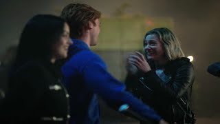 Betty saves Jughead  Riverdale 5x14 HQ [upl. by Ayerdna34]