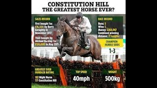 Constitution Hill OUT of the Champion Hurdle BREAKING NEWS this afternoon [upl. by Susumu]