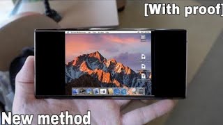 How to Run Apples MacOS on Android Phone With Proof [upl. by Drexler]