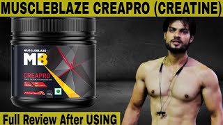 muscleblaze creapro creatine review in hindi [upl. by Scoville975]