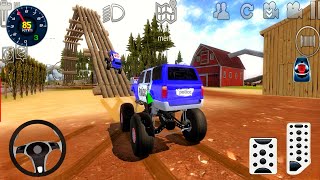 Juegos de Carros  US Army Monster Truck Stunts Driving Simulator  Offroad Outlaws Android Gameplay [upl. by Joletta917]