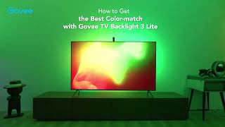 How to Calibrate Govee TV Backlight 3 Lite [upl. by Sheng]