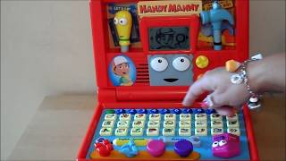 VTECH DISNEYS BEST TOY LAPTOP with HANDY MANNY [upl. by Carmina]