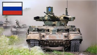 Russian BMPT72 Terminator  Main Battle Tank  News Globe [upl. by Seena865]