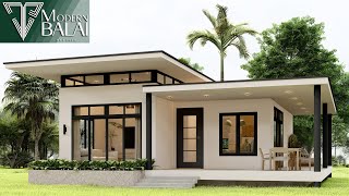 Simple House Design Small Farmhouse Idea  10x11 Meters [upl. by Malsi]