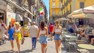 Naples Italy 🇮🇹  July 2024  4K 60fps HDR Walking Tour [upl. by Clayton440]