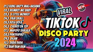 New VIRAL TIKTOK DISCO PARTY 2024  DJ JOHNREY DISCO REMIX [upl. by Nahsin156]