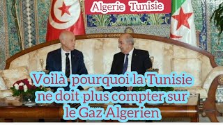 Algerie Tunisie Voilà pourquoi la Tunisie ne doit plus compter sur le Gaz Algerien [upl. by Sarah]