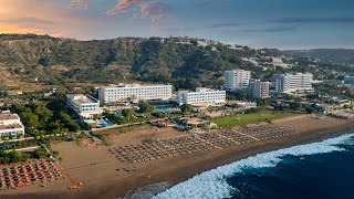 Blue Sea Beach Resort Faliraki Rhodes island [upl. by Reidar510]