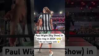 This is embarassing tbh So sad aew wwe bigshow [upl. by Atirehs]