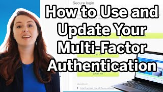 How to Change MultiFactor Authentication on Your Account [upl. by Jews735]