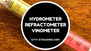 Hydrometers Refractometers Vinometers  how to use them and why [upl. by Lasley915]