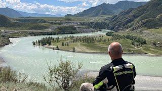 23072024 Katun amp Chuya river flows into Ob river [upl. by Anaeg]