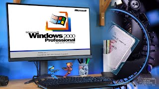 Windows 2000 on a Modern PC Nostalgia Meets Intel 13th Generation CPU [upl. by Pepe]