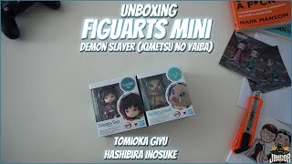 Unboxing  Figuarts Mini  Demon Slayer Kimetsu no Yaiba  Giyu and Inosuke [upl. by Eilliw]