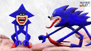 I Made Sonic Tapes Shin Sonic 3 With Clay [upl. by Norac]