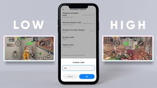 DPI Settings Android  Gaming  Performance  Sensitivity  Smallest Width [upl. by Asselam]