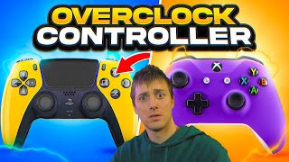 CONTROLLER OVERCLOCK for FASTEST RESPONSE TIME REMOVE INPUT LAG and LATENCY  WORKING 2024 [upl. by Matrona]