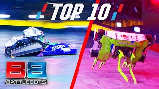 Top 10 Best Moments From Vengeance in Vegas 1 amp 2  BattleBots [upl. by Ailedamla966]