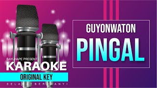 Guyon Waton  Pingal Karaoke Ngatmombilung Cover KARAOKE LIRIK TANPA VOCAL [upl. by Norward]