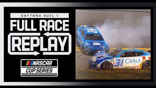 2024 NASCAR Bluegreen Vacations Duel 1 at DAYTONA  NASCAR Cup Series Full Race Replay [upl. by Atinwahs]