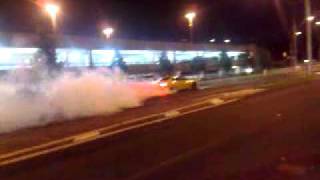 HSV GTS Coupe 341rwkw burnout [upl. by Eibba471]