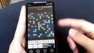 Android Game Review WORDFEUD [upl. by Leitao681]