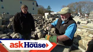 How to Cut and Shape Stones  Ask This Old House [upl. by Atikahc643]