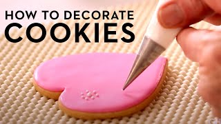 How To Decorate Cookies for Beginners  Good Housekeeping [upl. by Yun727]