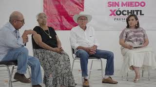 Xóchitl Gálvez Diálogo en Santo Domingo Tehuantepec Oaxaca [upl. by Nikita]