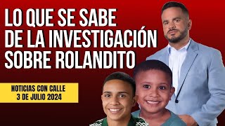 LAS NOTICIAS CON CALLE DE 3 DE JULIO  INTERPOL y DSP confirman confidencias sobre Rolandito [upl. by Scrivens]