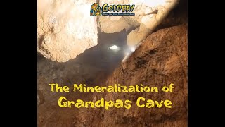 The Mineralization of Grandpas Cave gold quartz quartzvein carbon minerals [upl. by Egbert47]