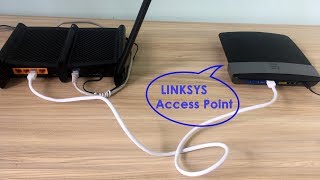 How to add a Linksys router as an Access point [upl. by Chader]