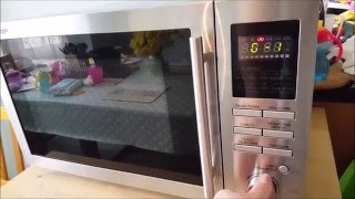 Sharp R82STMA 25 Litre Combination Microwave Oven review [upl. by Yelha916]