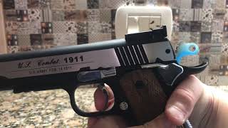 Unboxing de pistola FOX 1911 special combat [upl. by Aihsenak198]