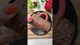 Gems and Gummi Bears CHOCOLATE Purse😂 shorts spicyfoodcorner cartoon shortvideo [upl. by Nodyarg507]