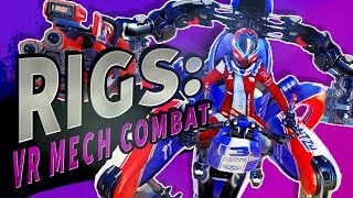 VR MECH COMBAT MADNESS RIGS Mechanized Combat League [upl. by Kwasi146]