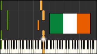 Ireland National Anthem  Amhrán na bhFiann Piano Tutorial [upl. by Nnahs]