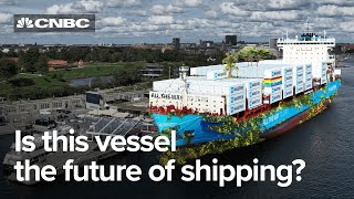 Is this vessel the future of shipping Shipping giant Maersk is banking on it [upl. by Tamar]