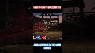 Diplosuchus vs Diploceraspis  Jurassic World The Game Shorts [upl. by Aikcir]