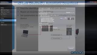 Omron IOLink Automatic Parameter Download and Device Verification [upl. by Rutherfurd]