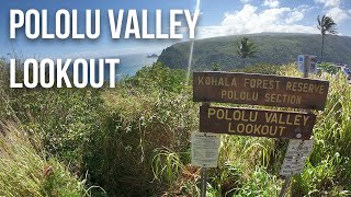 Pololu Valley Lookout the Big Island of Hawaii [upl. by Lotsirb]