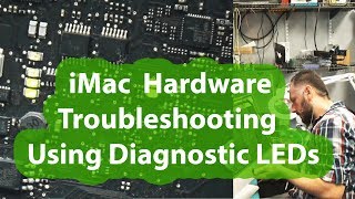 iMac No power hardware troubleshooting using Diagnostic LEDs [upl. by Ander198]