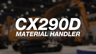 North America CASE CX290D Material Handler [upl. by Champagne]