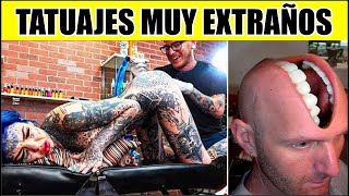 15 Tatuajes Extremos Que Arruinaron A Las Personas [upl. by Eiddam]