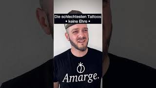 Die schlechtesten Tattoos Keine Ehre [upl. by Aisetal]