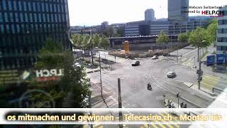 Zürich Live Webcam  Livecam Zurich Switzerland near by Airport Zurich [upl. by Scoter]