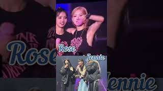 Rosie and Jennie rap BlackpinkThekoreanremixblackpinkshortvideoytshort [upl. by Sallie897]