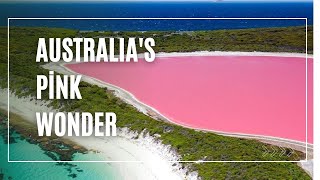 Lake Hillier Australias Pink Wonder [upl. by Wolfgram806]