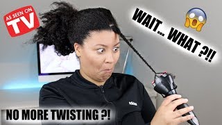 I Tried A HAIR TWISTING TOOL On My Natural Hair amp THIS IS CRAZY [upl. by Aaron496]